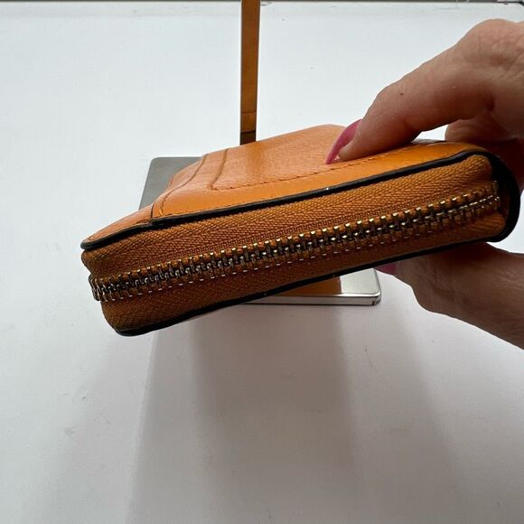 Coach Long Zip Around Leather Continental Wallet - Picture 11 of 13